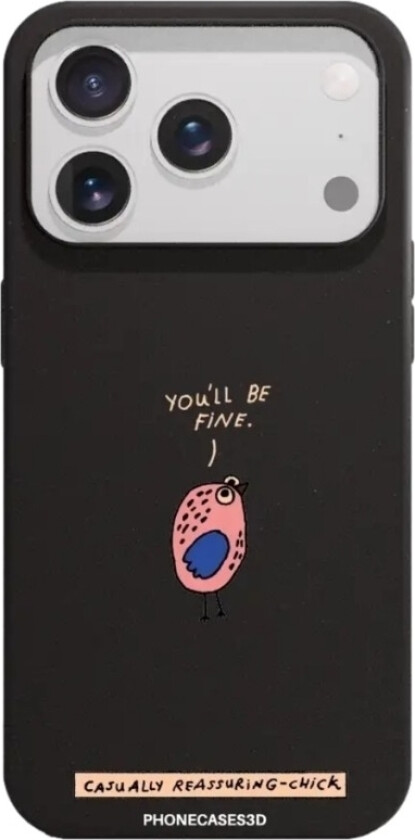 iPhone 17 Pro Max Maja Säfström komposterbart deksel, svart