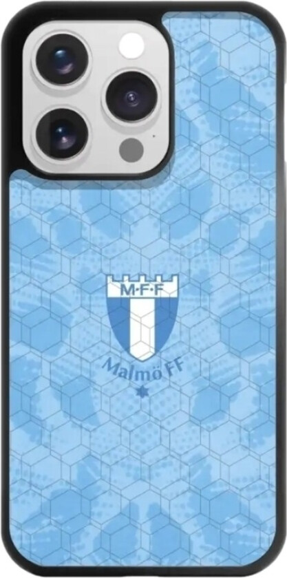 iPhone 16 Pro Malmö FF 3D mobildeksel, svart