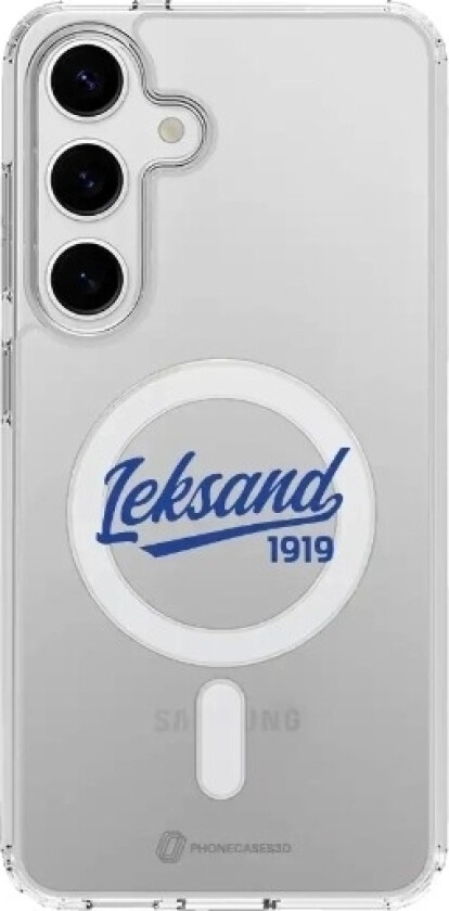 Samsung Galaxy S25 Leksands IF Clear case (MagSafe) -mobildeksel, hvit