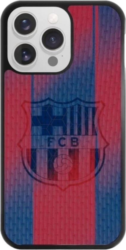 iPhone 13 Pro FC Barcelona 3D mobildeksel, svart