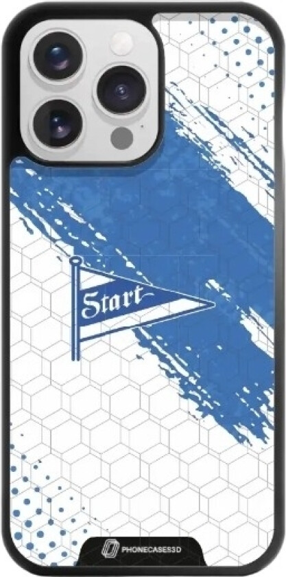 iPhone 16 Pro Max IK Start 3D mobildeksel, svart