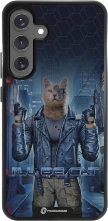 Samsung Galaxy S25+ Joseph Tate 3D mobildeksel, svart