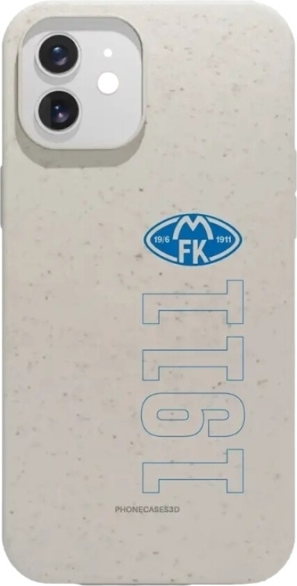 iPhone 12 Molde FK komposterbart deksel, hvit