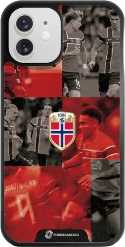 iPhone 12 Norges Fotballforbund 3D mobildeksel