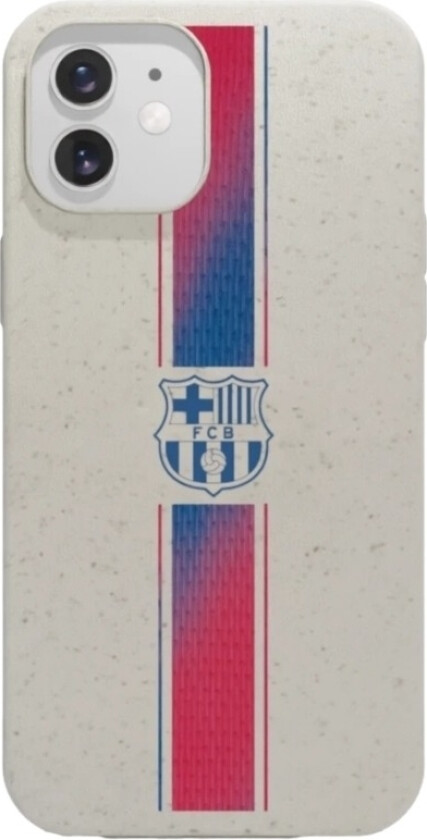 iPhone 12 FC Barcelona komposterbart deksel, hvit