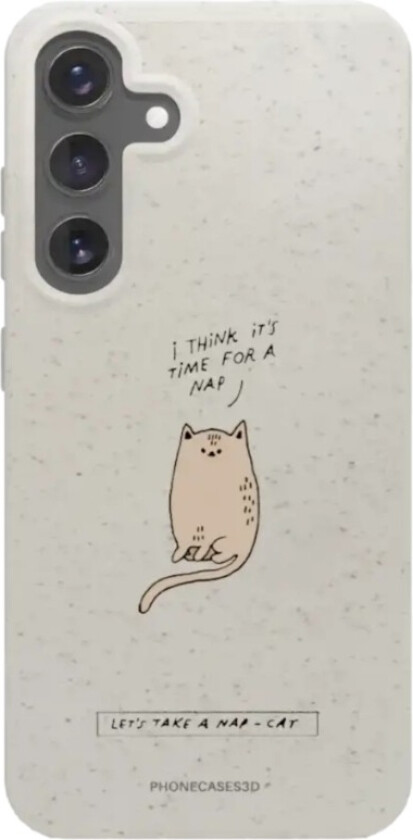 Samsung Galaxy S25+ Maja Säfström komposterbart deksel, hvit