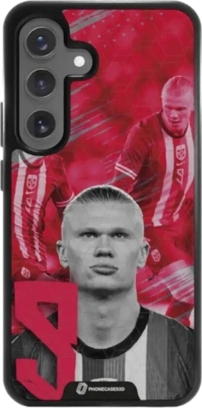 Samsung Galaxy S25 Norges Fotballforbund 3D mobildeksel, svart