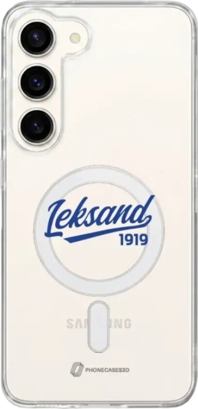Samsung Galaxy S26 Leksands IF Clear case (MagSafe) -mobildeksel, hvit