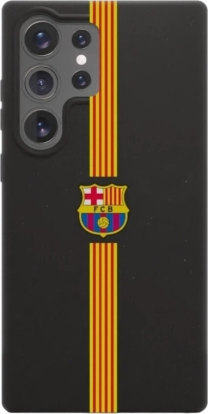 Samsung Galaxy S25 Ultra FC Barcelona komposterbart deksel, svart