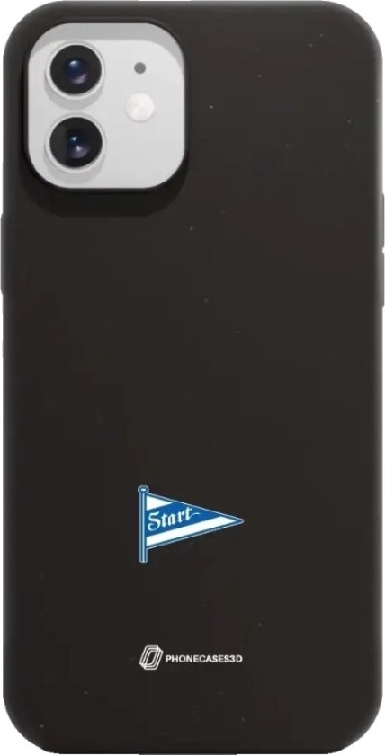 iPhone 12 IK Start komposterbart deksel, svart