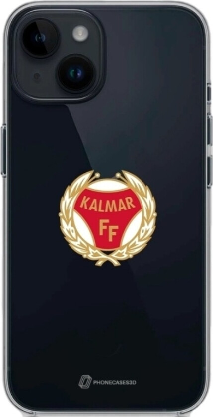 iPhone 14 Kalmar FF Clear case -mobildeksel, svart