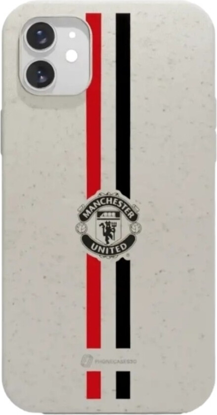 iPhone 11 Manchester United FC komposterbart deksel, hvit