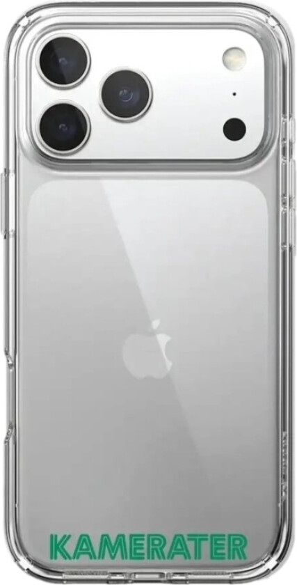 iPhone 17 Pro HamKam Clear case -mobildeksel, hvit