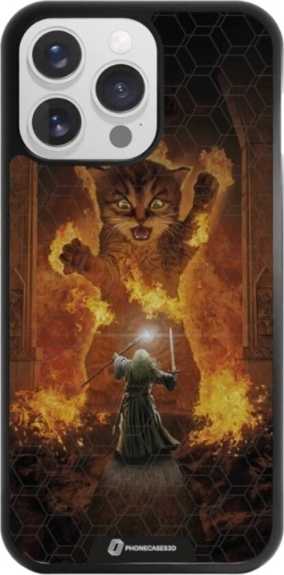 iPhone 16 Pro Max Joseph Tate 3D mobildeksel, svart