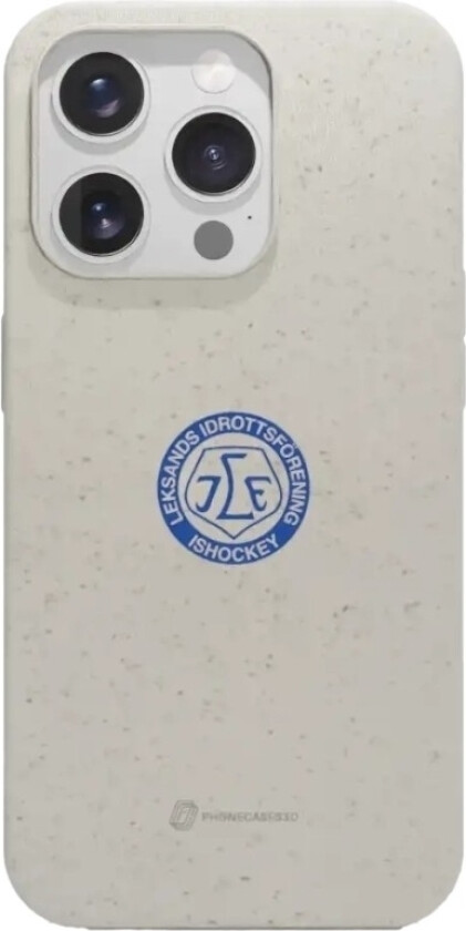 iPhone 15 Pro Leksands IF komposterbart deksel, hvit