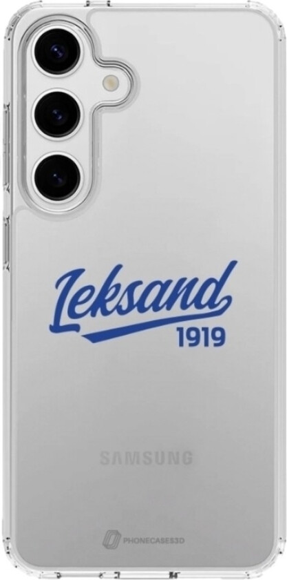 Samsung Galaxy S25+ Leksands IF Clear case -mobildeksel, hvit
