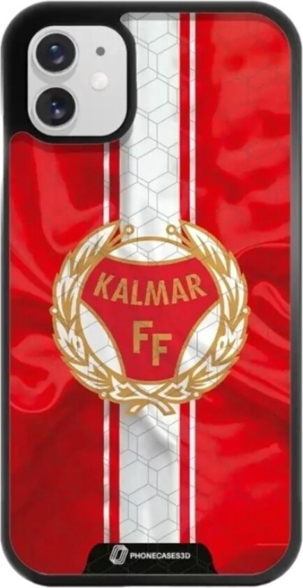 iPhone 11 Kalmar FF 3D mobildeksel, svart