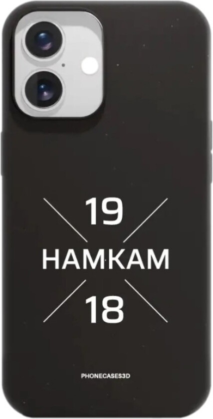 iPhone 16 HamKam komposterbart deksel, svart