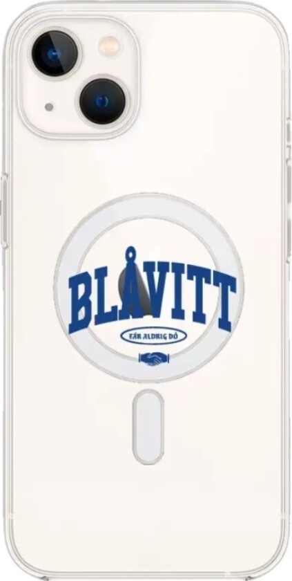 iPhone 13 IFK Göteborg Clear case (MagSafe) -mobildeksel, hvit