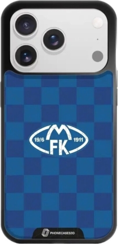 iPhone 17 Pro Max Molde FK 3D mobildeksel, svart