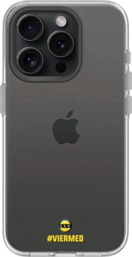 iPhone 16 Pro Lillestrøm SK Clear case -mobildeksel, svart