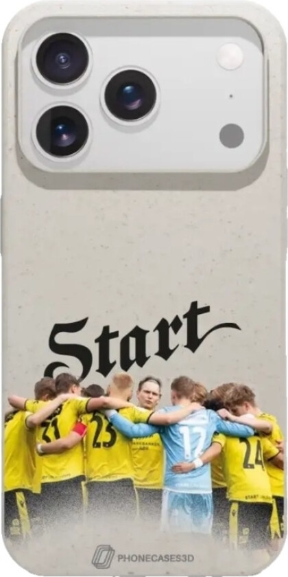iPhone 17 Pro IK Start komposterbart deksel, hvit