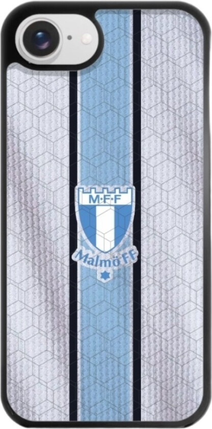 iPhone 16e Malmö FF 3D mobildeksel, svart