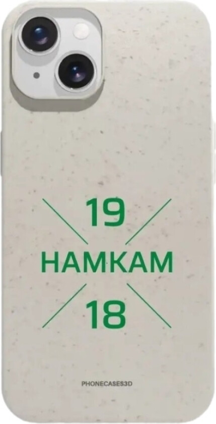 iPhone 14 HamKam komposterbart deksel, hvit