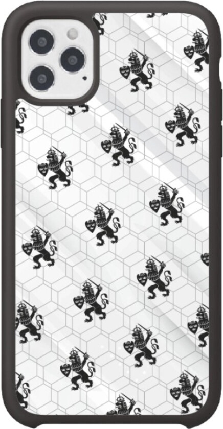 iPhone 12 IFK Göteborg 3D mobildeksel, svart