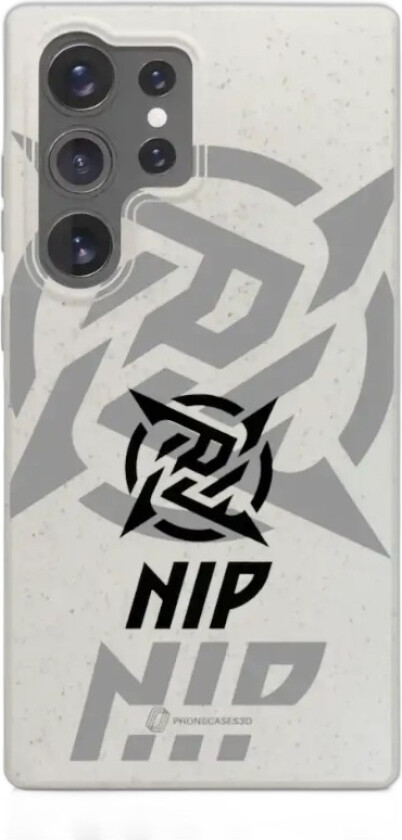 Samsung Galaxy S25 Ultra Ninjas in Pyjamas komposterbart deksel, hvit