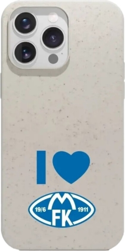 iPhone 16 Pro Max Molde FK komposterbart deksel, hvit