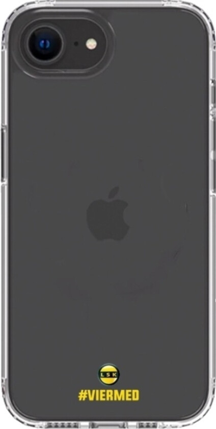 iPhone 16e Lillestrøm SK Clear case -mobildeksel, svart