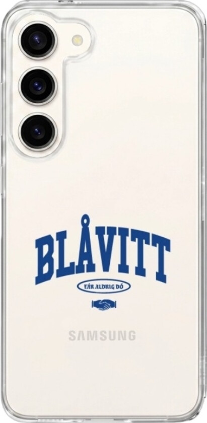 Samsung Galaxy S26+ IFK Göteborg Clear case -mobildeksel, hvit