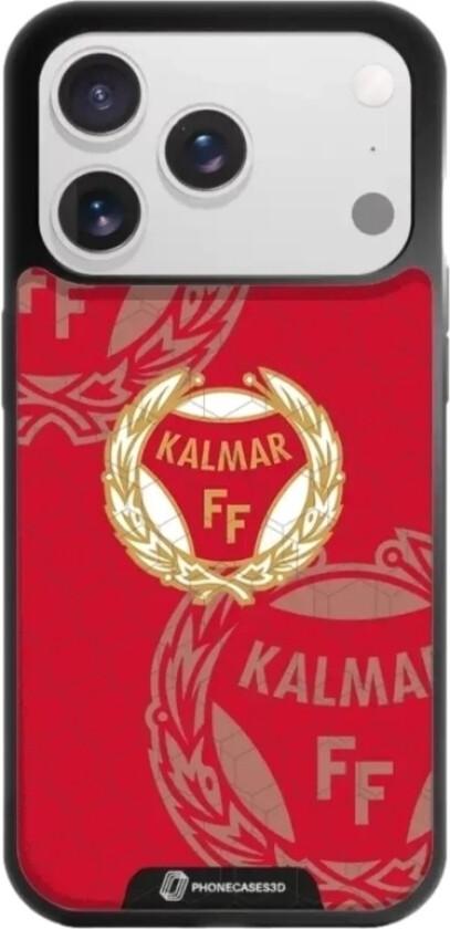 iPhone 17 Pro Max Kalmar FF 3D mobildeksel, svart