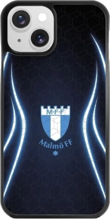 iPhone 15 Malmö FF 3D mobildeksel, svart