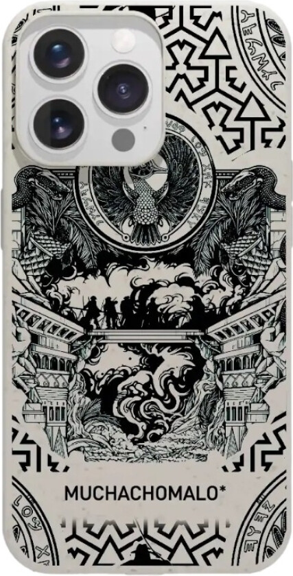 iPhone 13 Pro Muchacho Malo komposterbart deksel, hvit