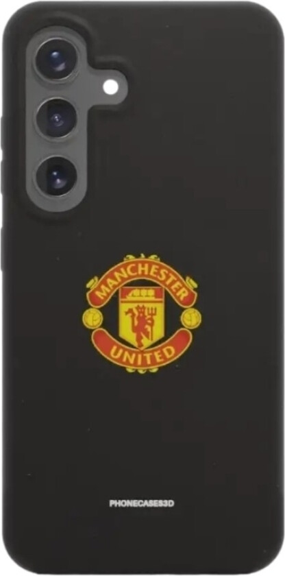 Samsung Galaxy S25 Manchester United FC komposterbart deksel, svart