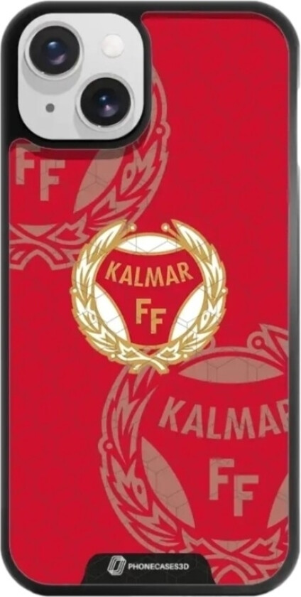 iPhone 14 Kalmar FF 3D mobildeksel, svart