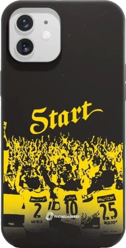iPhone 12 IK Start komposterbart deksel, svart