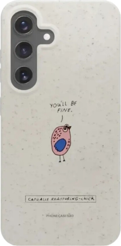 Samsung Galaxy S25 Maja Säfström komposterbart deksel, hvit