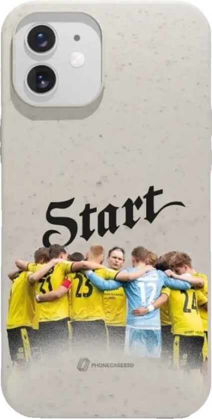 iPhone 12 IK Start komposterbart deksel, hvit