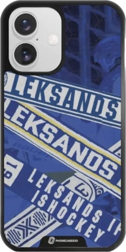 iPhone 16 Leksands IF 3D mobildeksel, svart