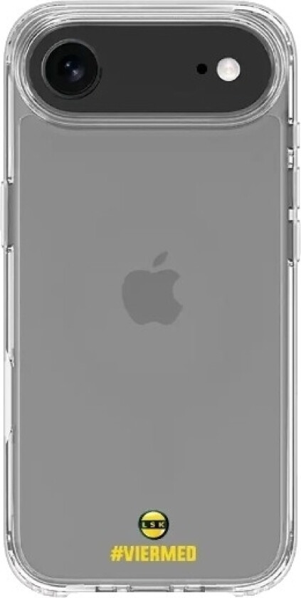 iPhone Air Lillestrøm SK Clear case -mobildeksel, svart