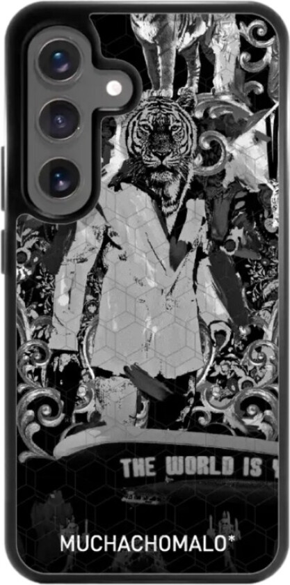 Samsung Galaxy S25 Muchacho Malo 3D mobildeksel, svart