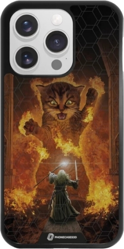 iPhone 16 Pro Joseph Tate 3D mobildeksel, svart