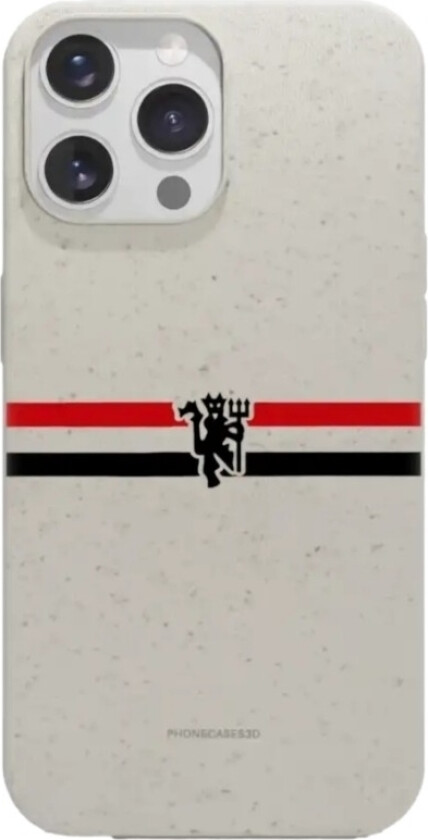 iPhone 14 Pro Manchester United FC komposterbart deksel, hvit