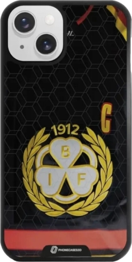 iPhone 13 Brynäs IF 3D mobildeksel, svart