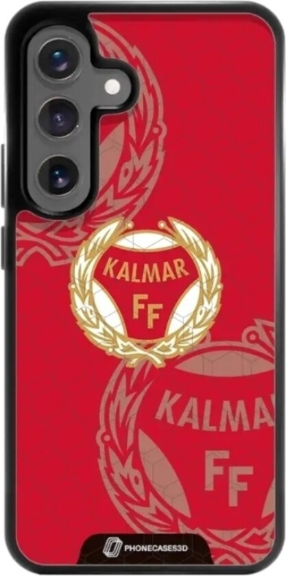 Samsung Galaxy S25 Kalmar FF 3D mobildeksel, svart
