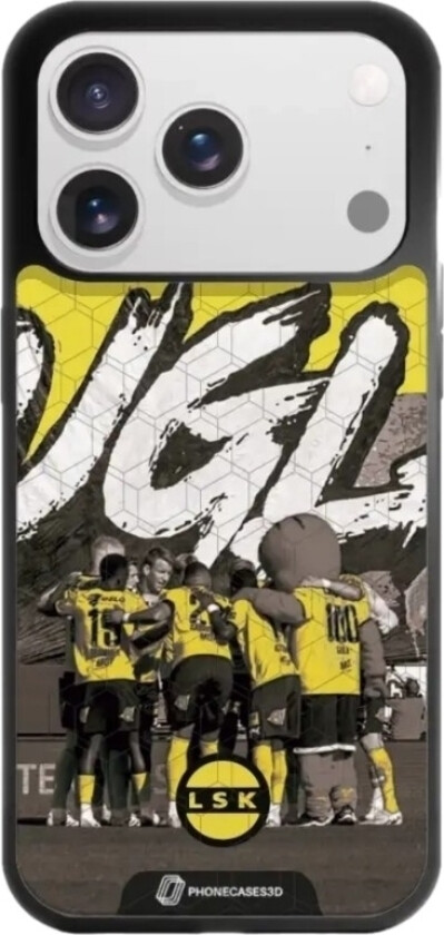 iPhone 17 Pro Lillestrøm SK 3D mobildeksel, svart