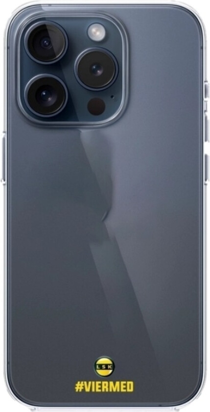 iPhone 15 Pro Lillestrøm SK Clear case -mobildeksel, svart